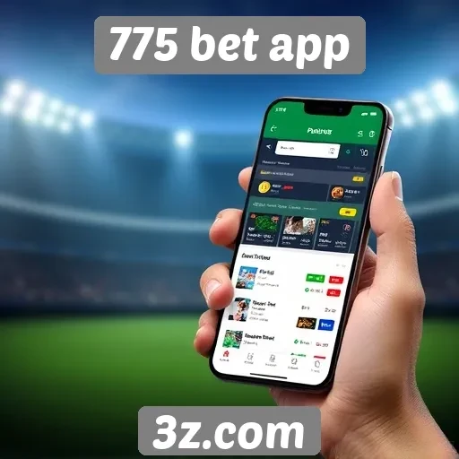 Plataforma 775 bet app disponibiliza apostas esportivas